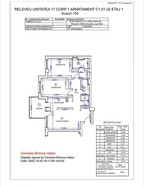 Pipera, 3 camere, chirias deja in apartament, incasezi chiria din prima zi!